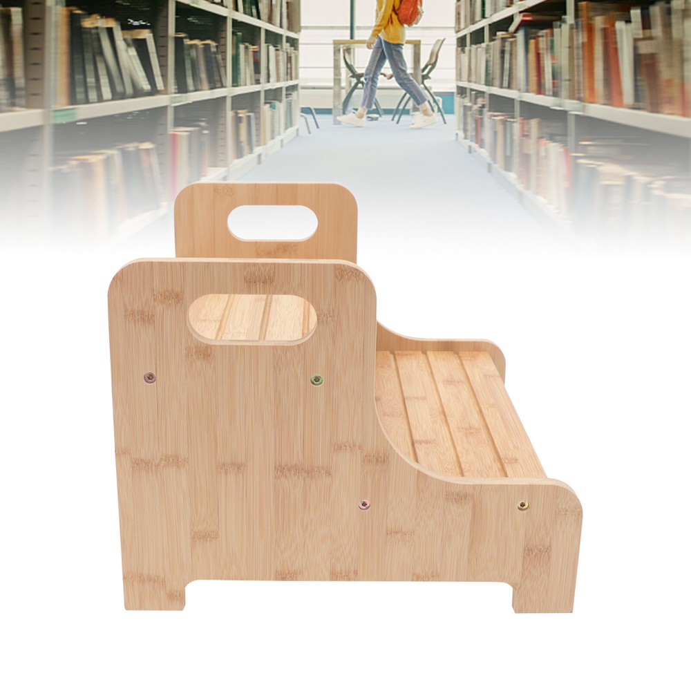 High Beds Bed Steps For Elderly/ Child Two Step Stool Stair Ladder Bath Benches