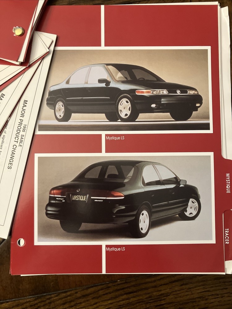 NEW-Lincoln Mercury 1995 Advance Fleet Preview Order Guide