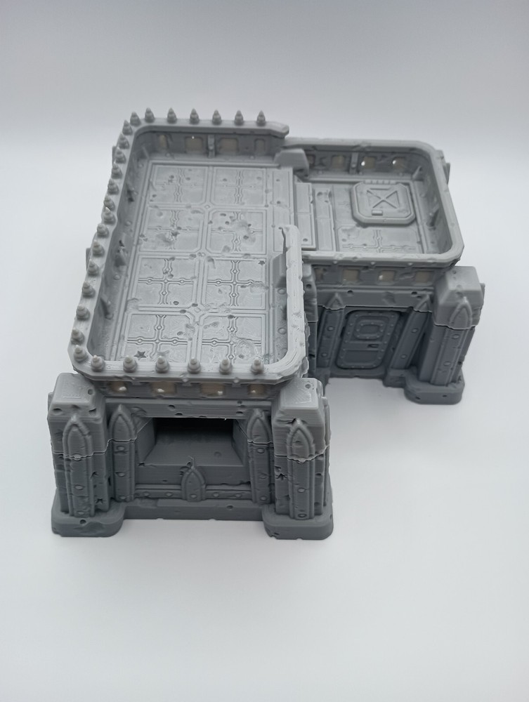 Gothic Sector 75 Sci-Fi Bunker Terrain (32mm Scale) [PTO]