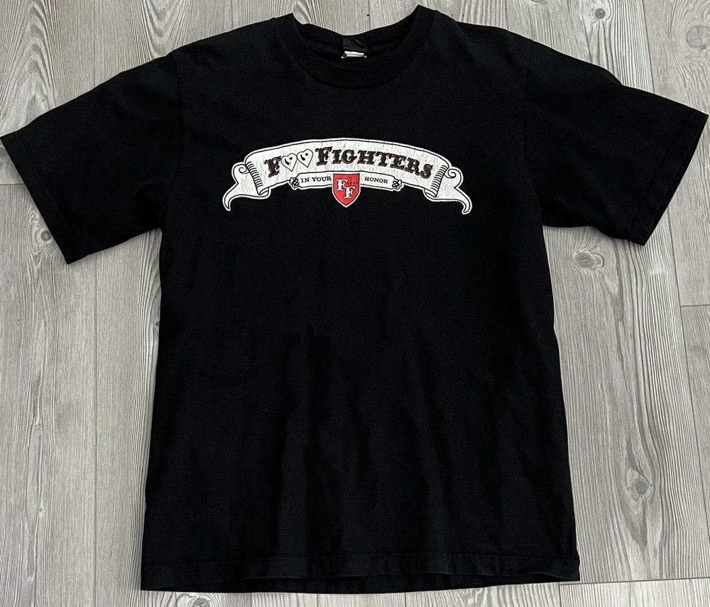 Rare 2005 Foo Fighters “In Your Honor” Tshirt Size Large