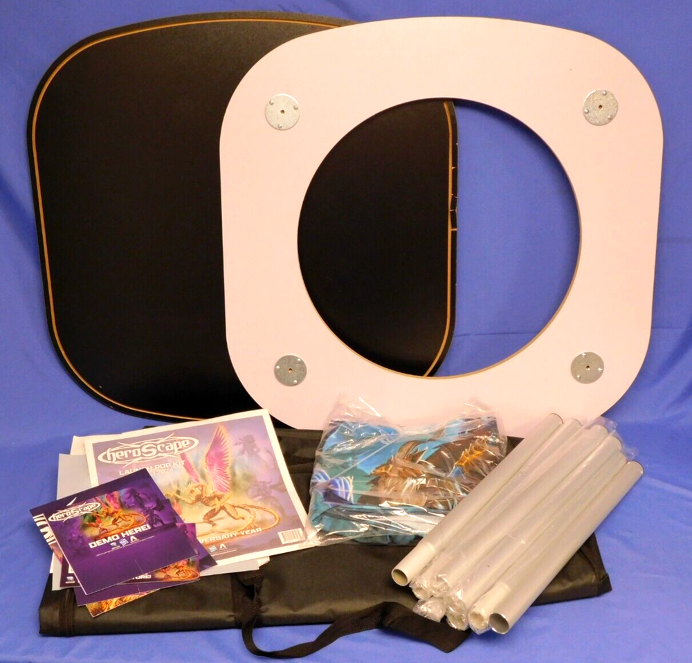 HEROSCAPE PROMOTIONAL 39" DISPLAY TABLE NEW