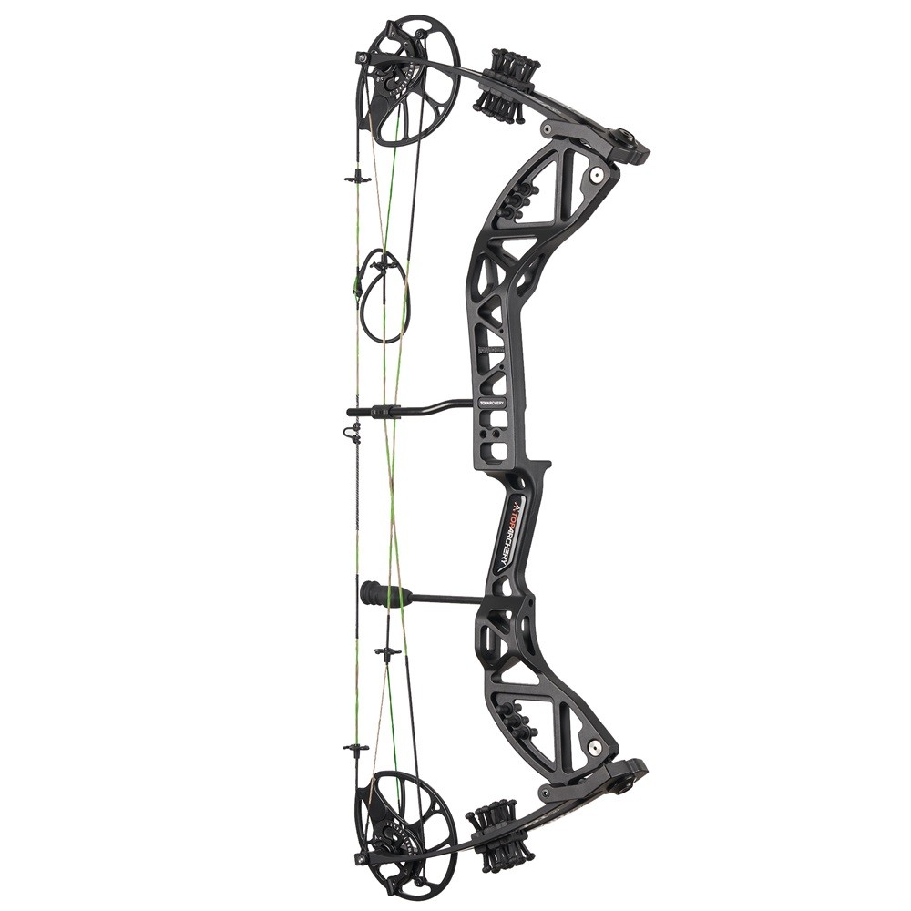 Compound Bow 30-70lbs Adjustable Archery Bow Carbon Arrows Hunting Shoot Target