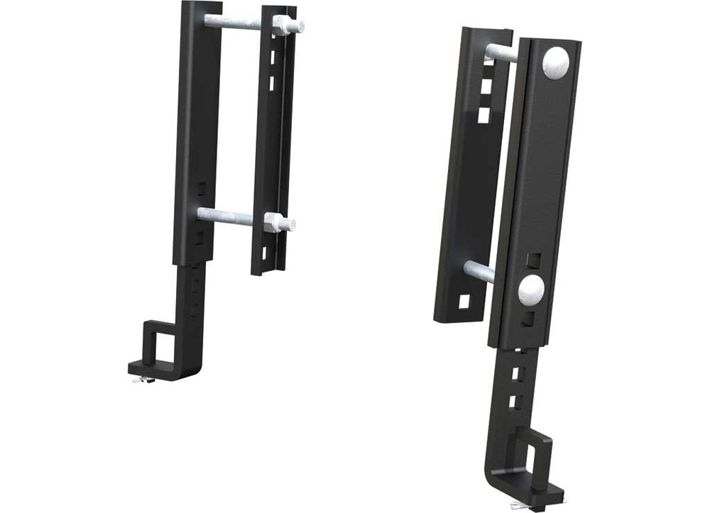 Curt 17515 Replacement TruTrack 8" Adjustable Support Brackets(2-Pack)
