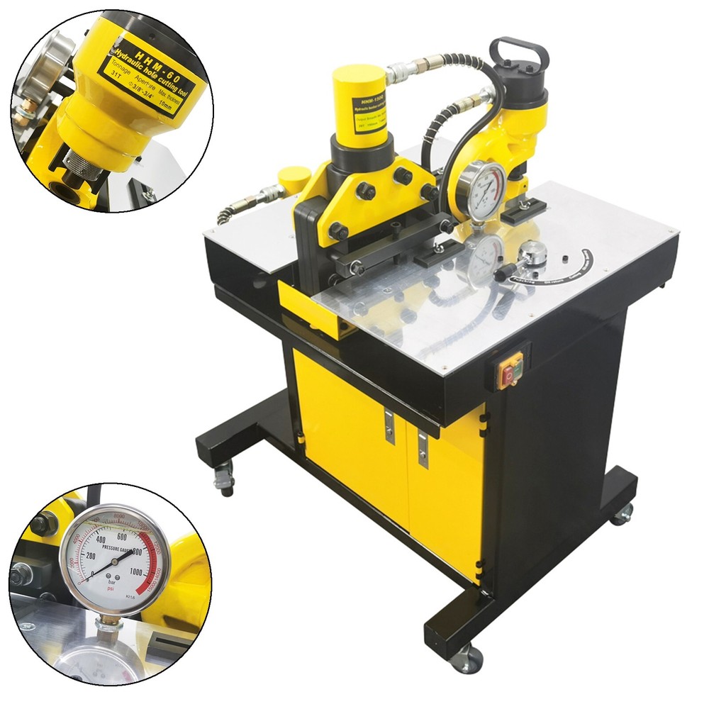 Electric Busbar Processing Machine Multifunctional Cutting/Punching/Flat Bending