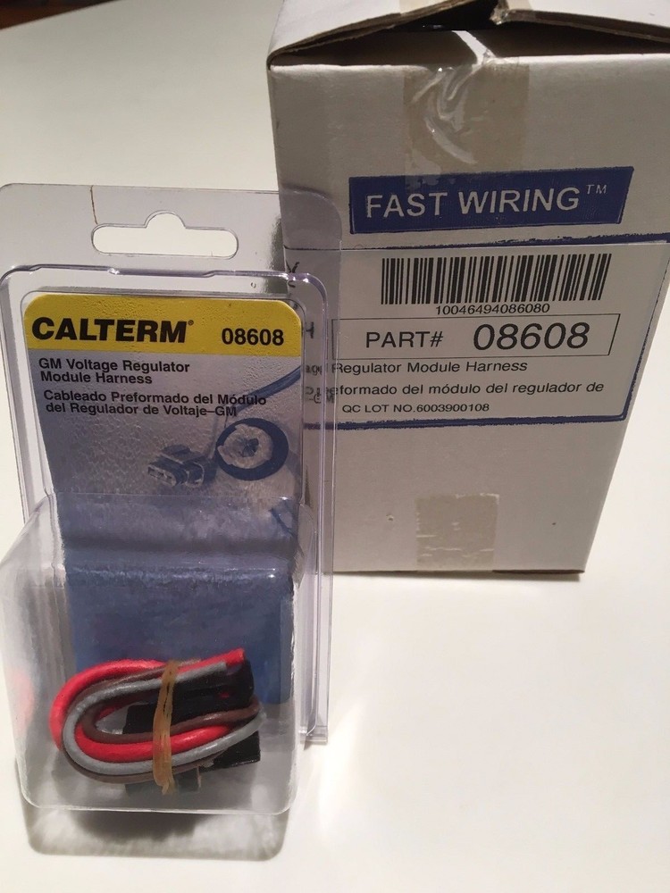 GM VOLTAGE REGULATOR MODULE HARNESS, CALTERM 08608