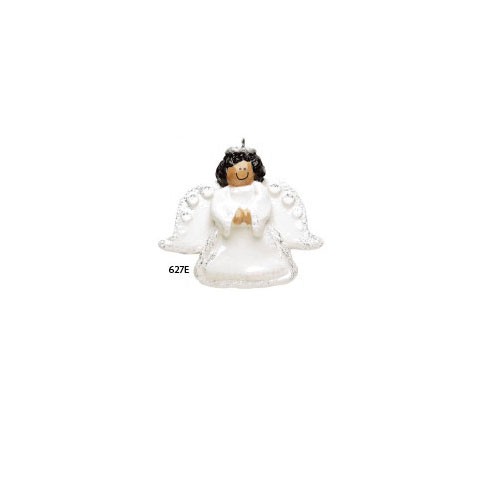 Angel Ethnic Personalized Christmas Tree Ornament