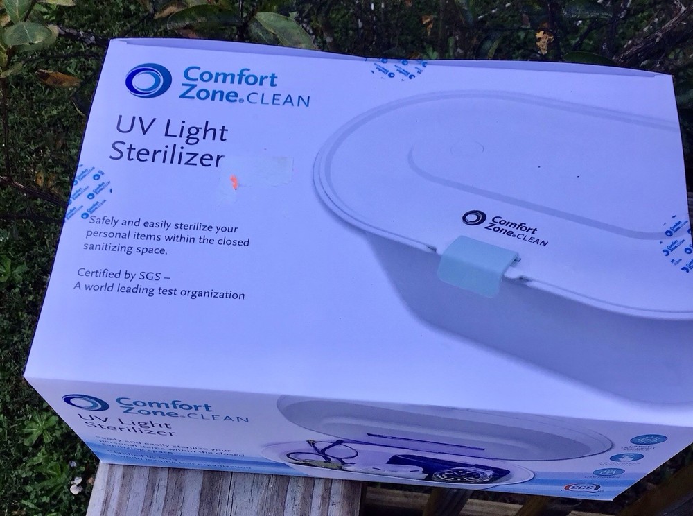 COMFORT ZONE CLEAN UV LIGHT STERILIZER