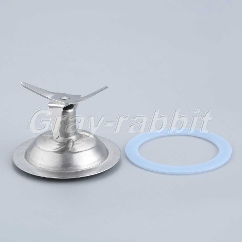 Rustless Blade Cutter & Gasket Ring Replacement For Black &Decker Blender