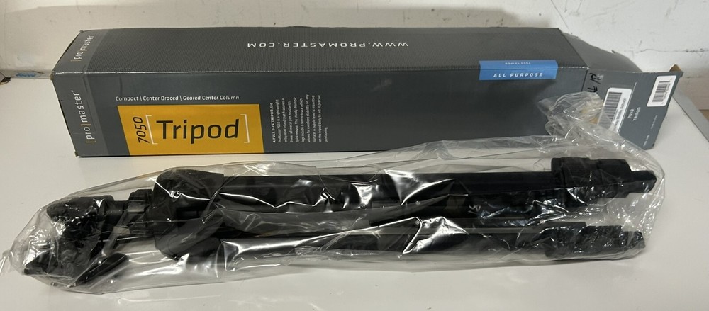 Promaster 7050 Code 2496 Tripod Open Box- Not Used