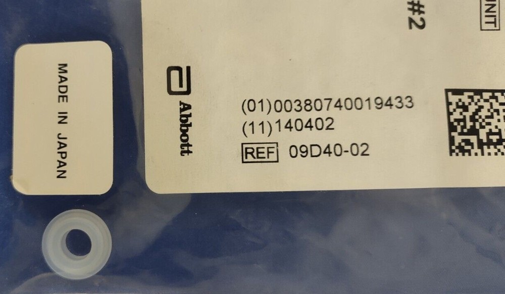 Architect Systems Reagent Syringe Seal Tip #2 P/N 09D40-03