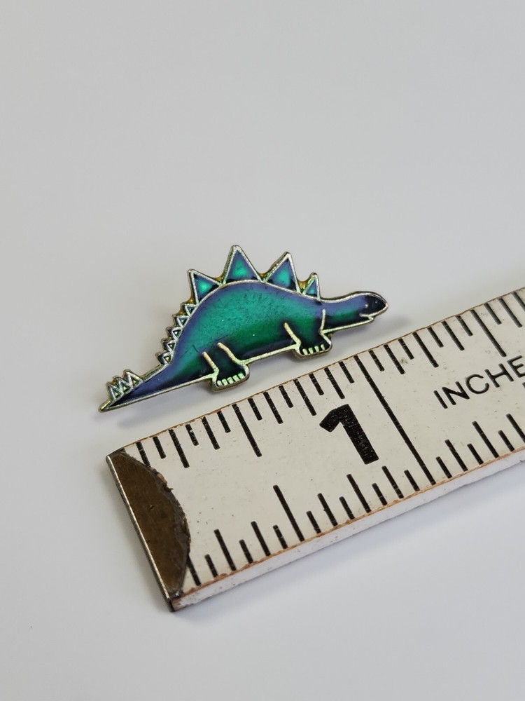 Green Cartoon Dinosaur Lapel Pin