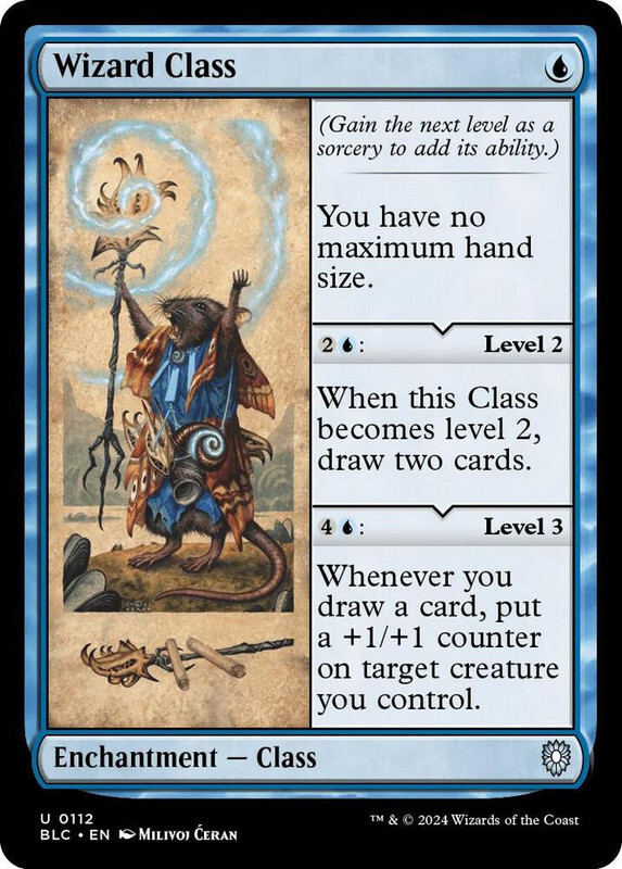 Wizard Class MTG BLC 0112 Uncommon NM