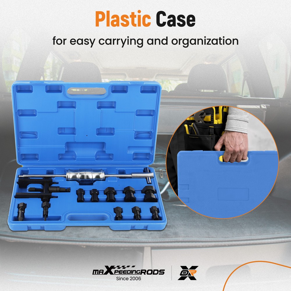 12PCS Motorcycle Blind Inner Bearing Puller Tool Kit for Motorcycle Bearings