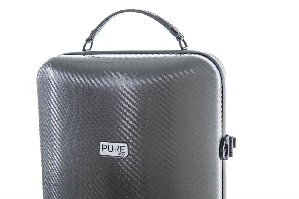 Pure Gewa violin case (violin case) polycarbonate 2.4 in grey