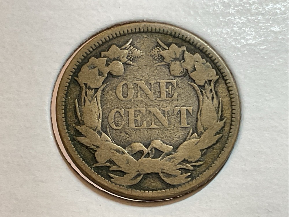 1857 nice Flying Eagle Cent in fine
