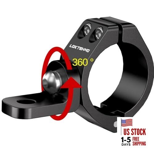 1PCS LED Light Bar Mounts UTV Whip Light Mount Clamp Solid Heavy Whip Flag