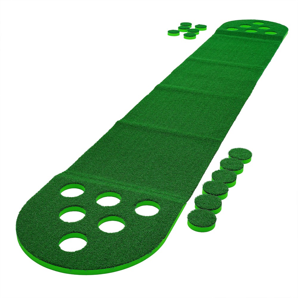 Golf Course Mat Golf Training Aids with Adjustable Clubs+2* Golf Balls