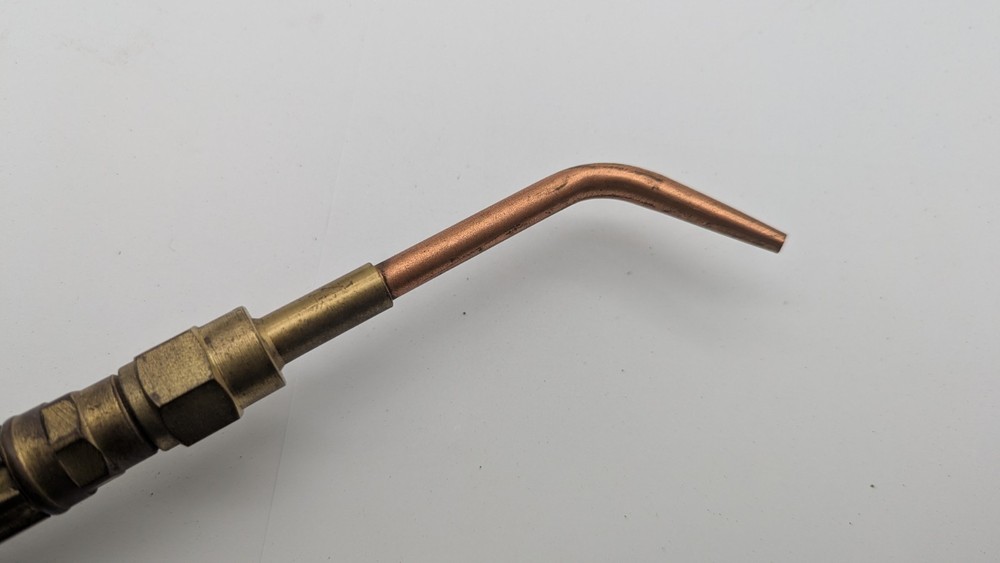 VINTAGE GENTEC Torch Handle 142T AND TIP - UNTESTED