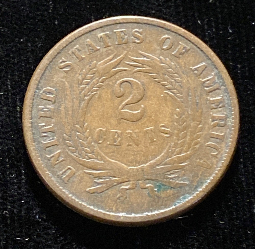 1866 Two Cent Piece 2c Type Coin