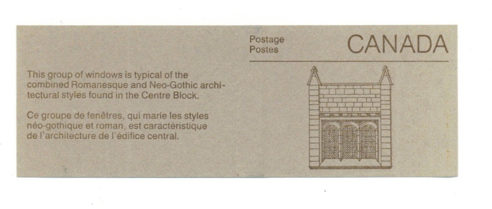 Canada - Booklet BK88a - 1985 - Windows