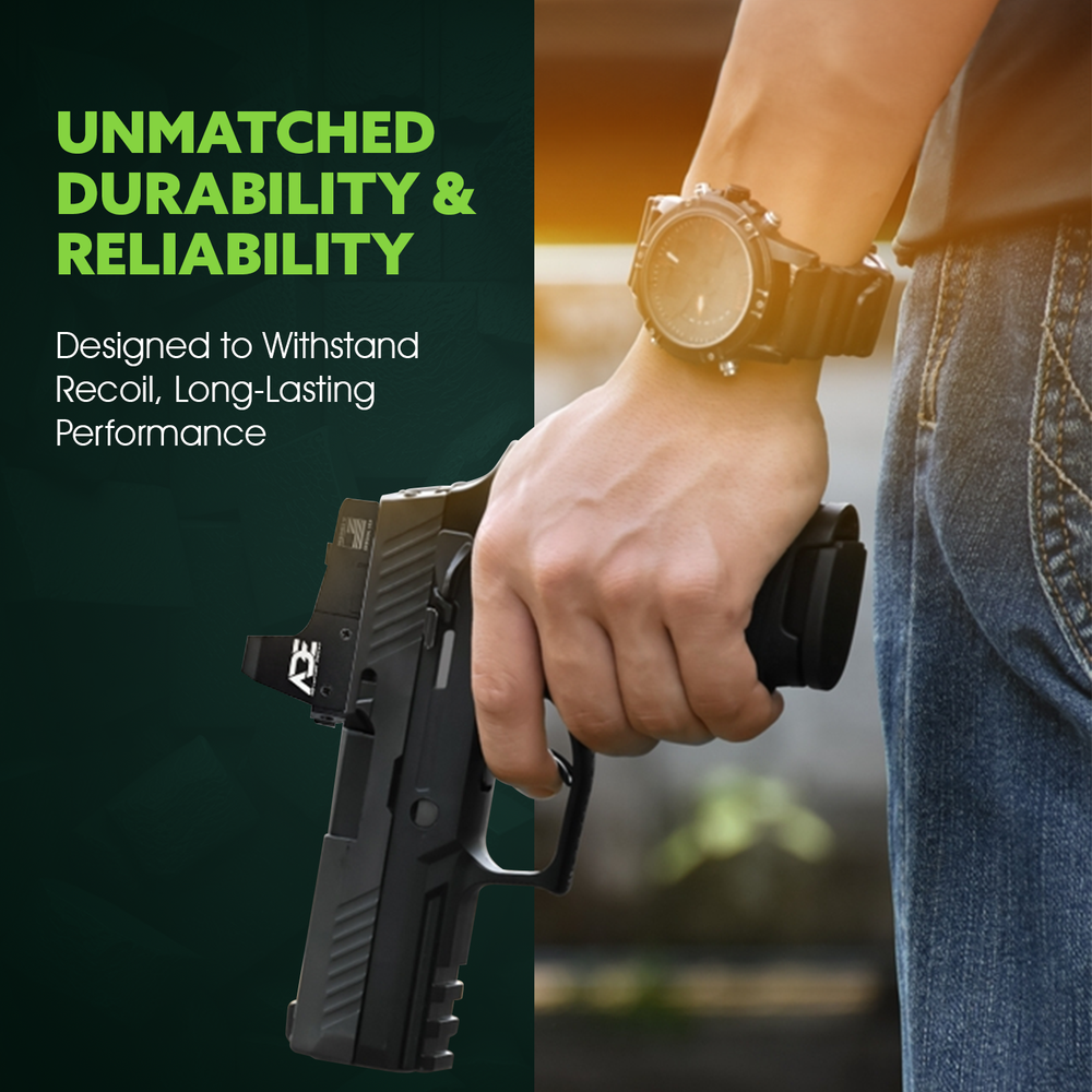 Ade Optics RD3-006B Python Green Dot Mini Reflex Sight For Handgun (not red)