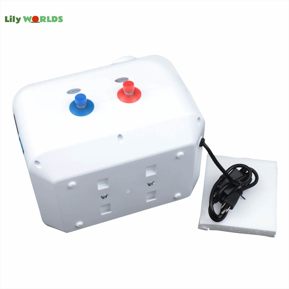 10L 110V RV Instant Electric Hot Water Heater Shower Compact Mini-Tank Storage