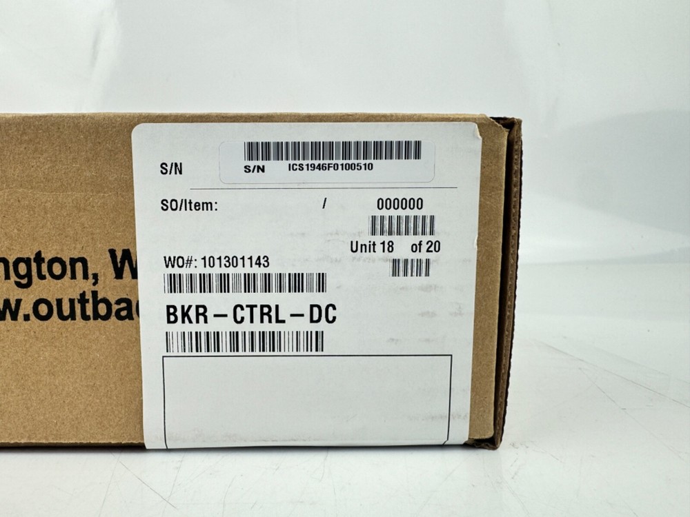 OutBack Power BKR-CTRL-DC ICS Plus Breaker Control Module