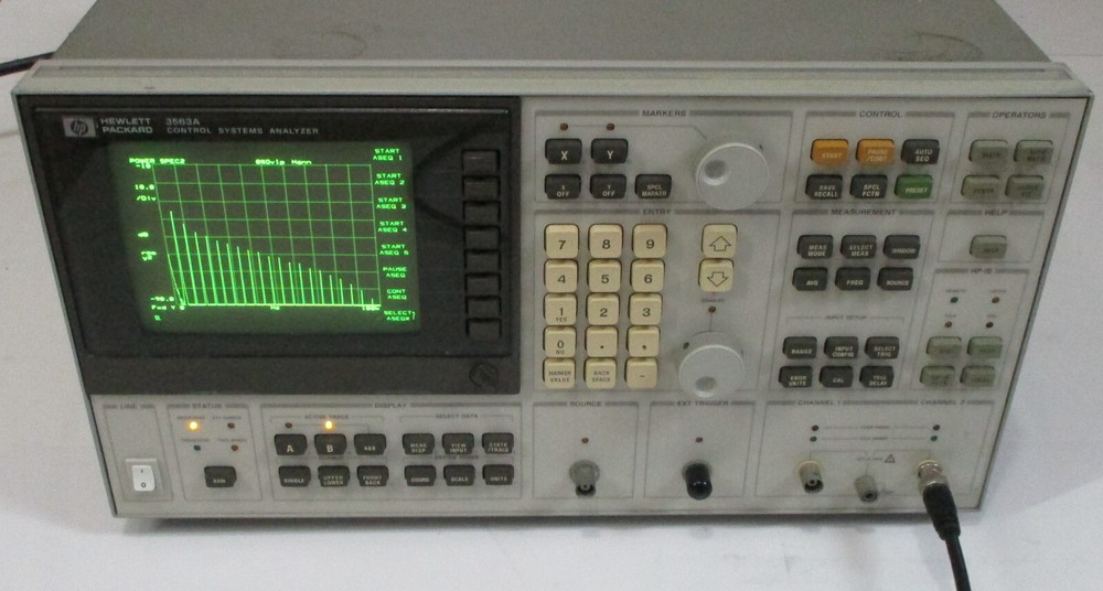 HP Hewlett Packard 3563A Control Systems Analyzer