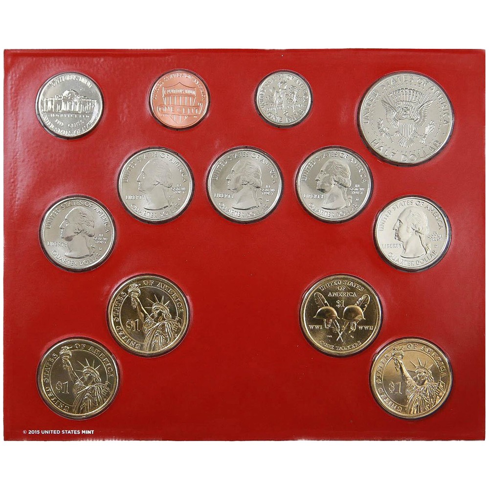 2016 Mint Set Original Plastic 26 BU Coins BU