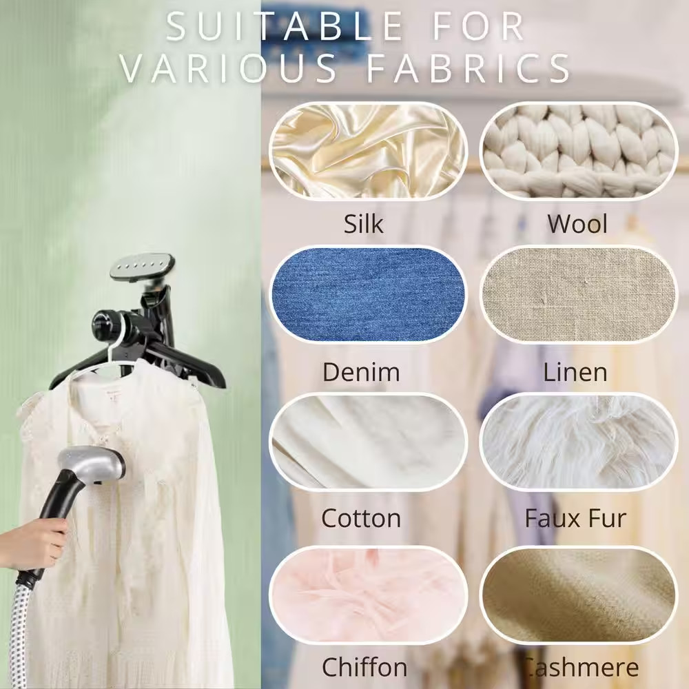 X3 Professional Clothes Steamer in White