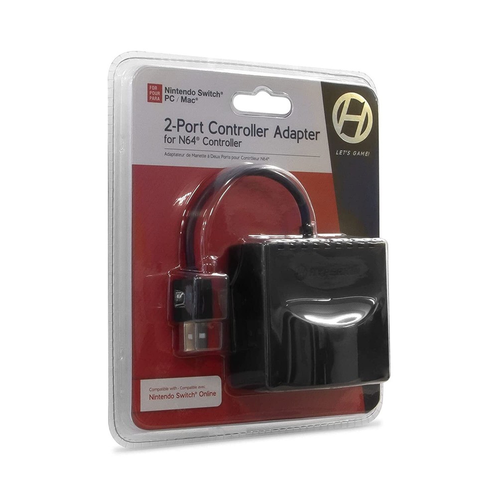 Hyperkin 2-Port N64 Controller Adapter for Nintendo Switch/PC/Mac