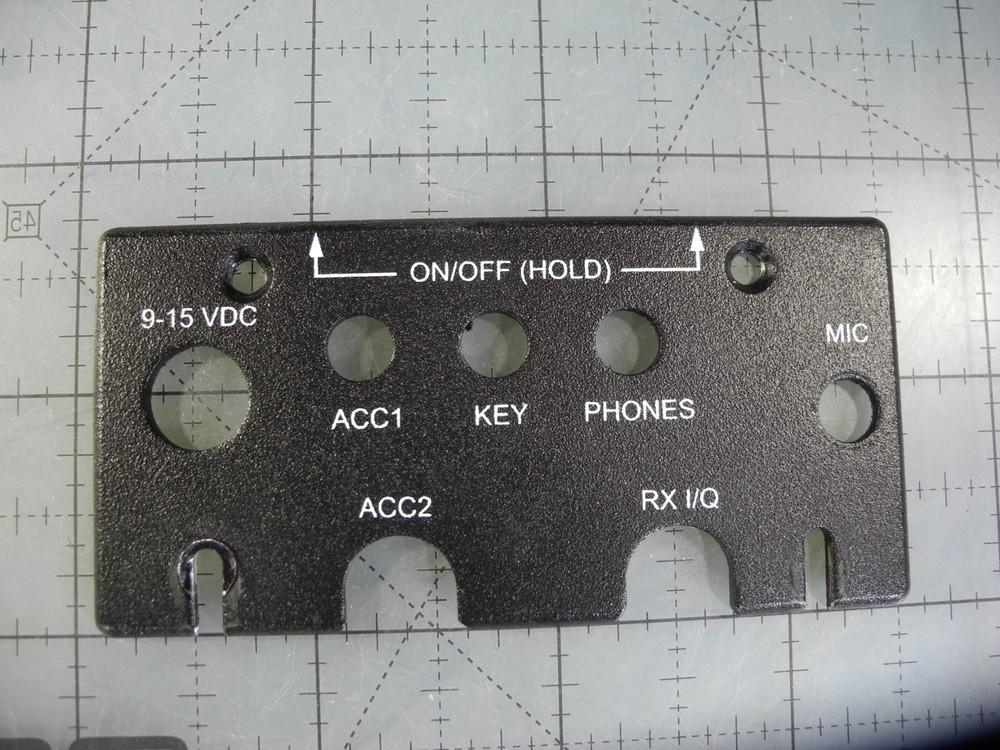 Original Elecraft KX3 Left Side Panel E100400SS