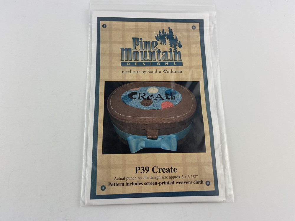 Pine Mountain Designs Create Punch Needle Pattern With Fabric