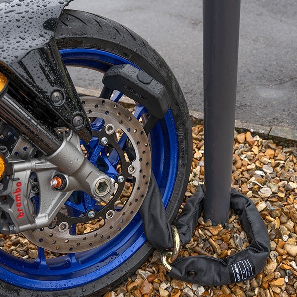 HIPLOK DXXL Maximum Security Loop Chain + D Lock Motorcycle/Bicycle