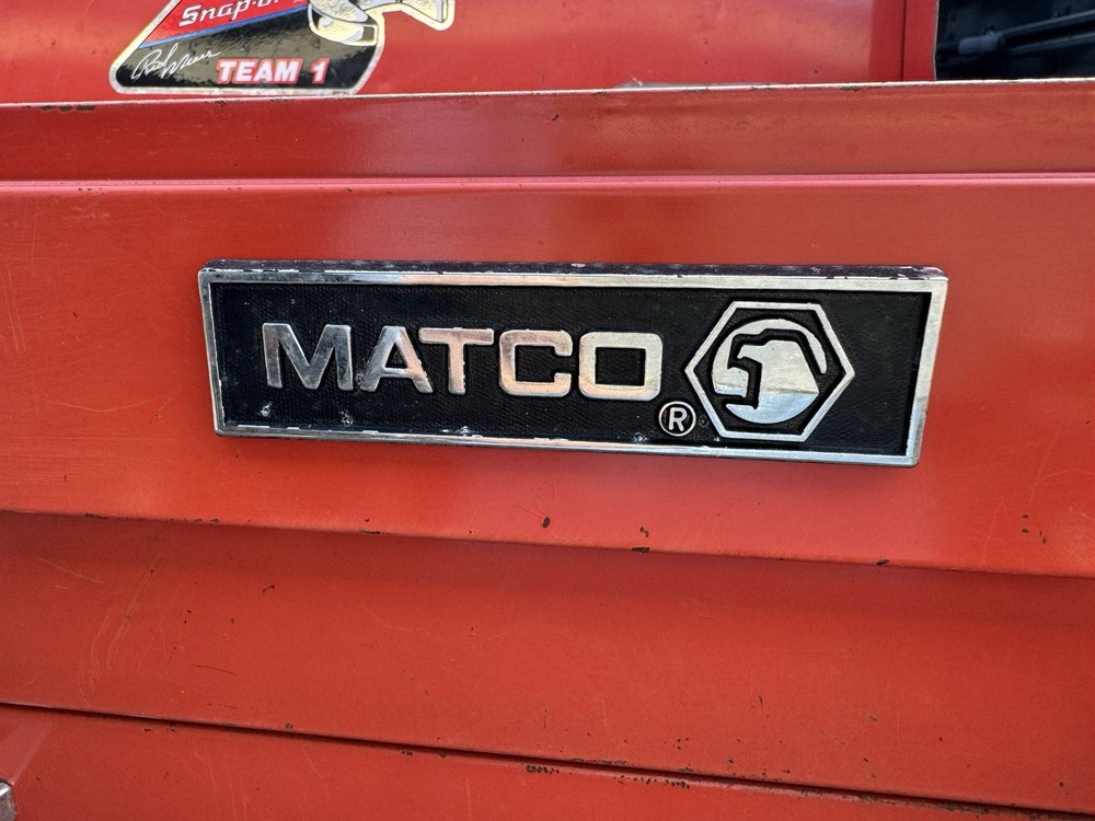🔴 MATCO TOOLS 3 -DRAW METAL TOOL BOX U.S.A.