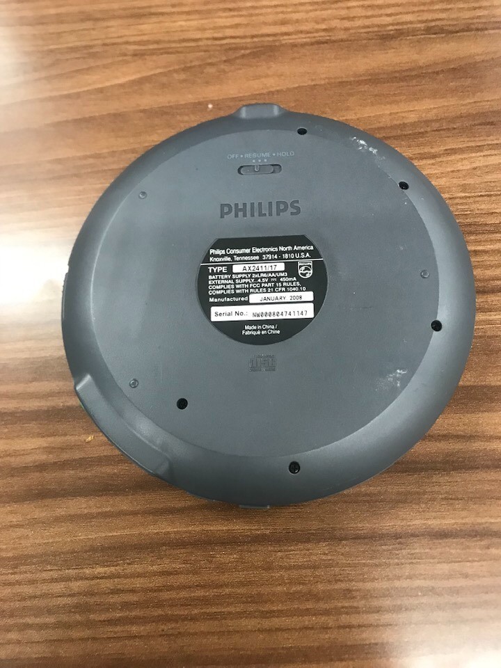 Philips AX2420/17 - 45 Second ESP Dynamic Bass Boost Portable CD Player - TESTED