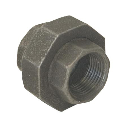 2" BLACK MALLEABLE IRON UNION fitting pipe npt