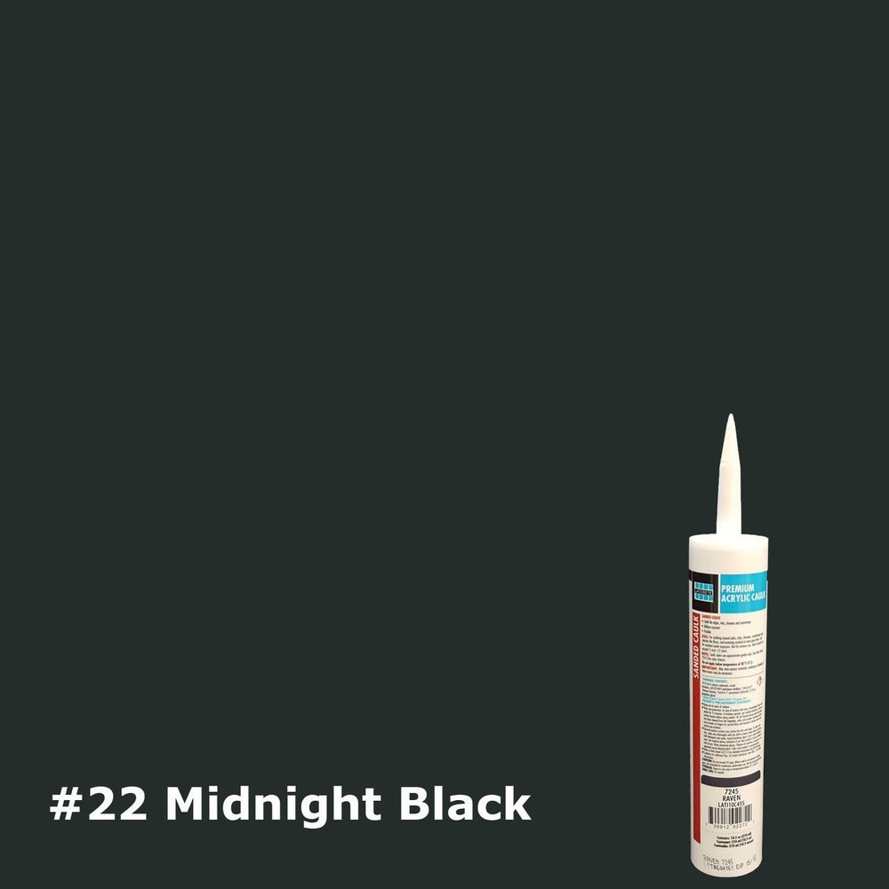 Sanded Caulk #22 Midnight Black 10.5oz