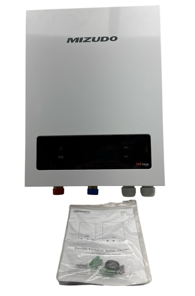 Electric Tankless Water Heater 27 kw 4.4 GPM 240V Indoor MIZUDO ET027A0W (OB)