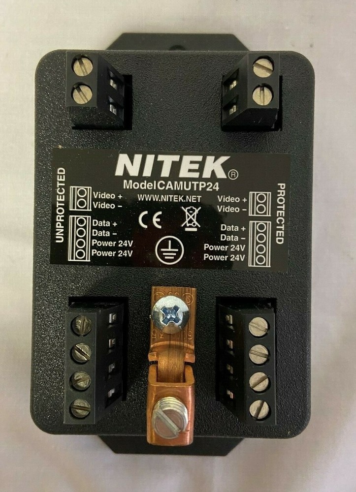 Nitek CAMUTP24 Camera Surge Protection Panel