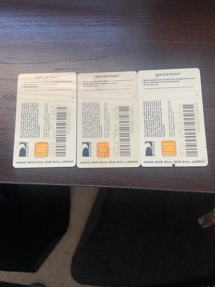 One Direct TV Satellite Cable Access Card 2004 -