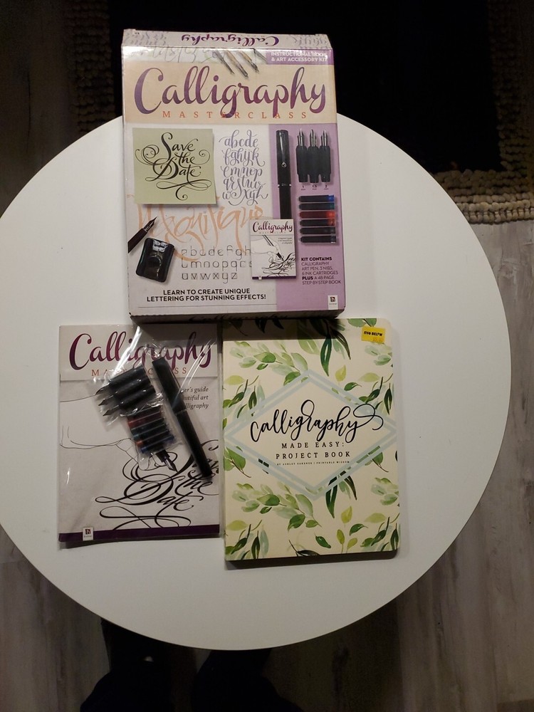 Calligraphy Masterclass Project Book And Art Accessory Kit