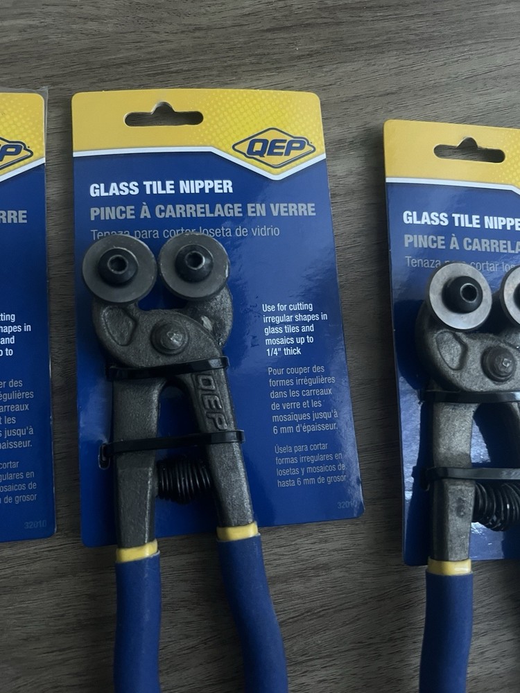 QEP Glass Tile Nipper 1/4" Capacity