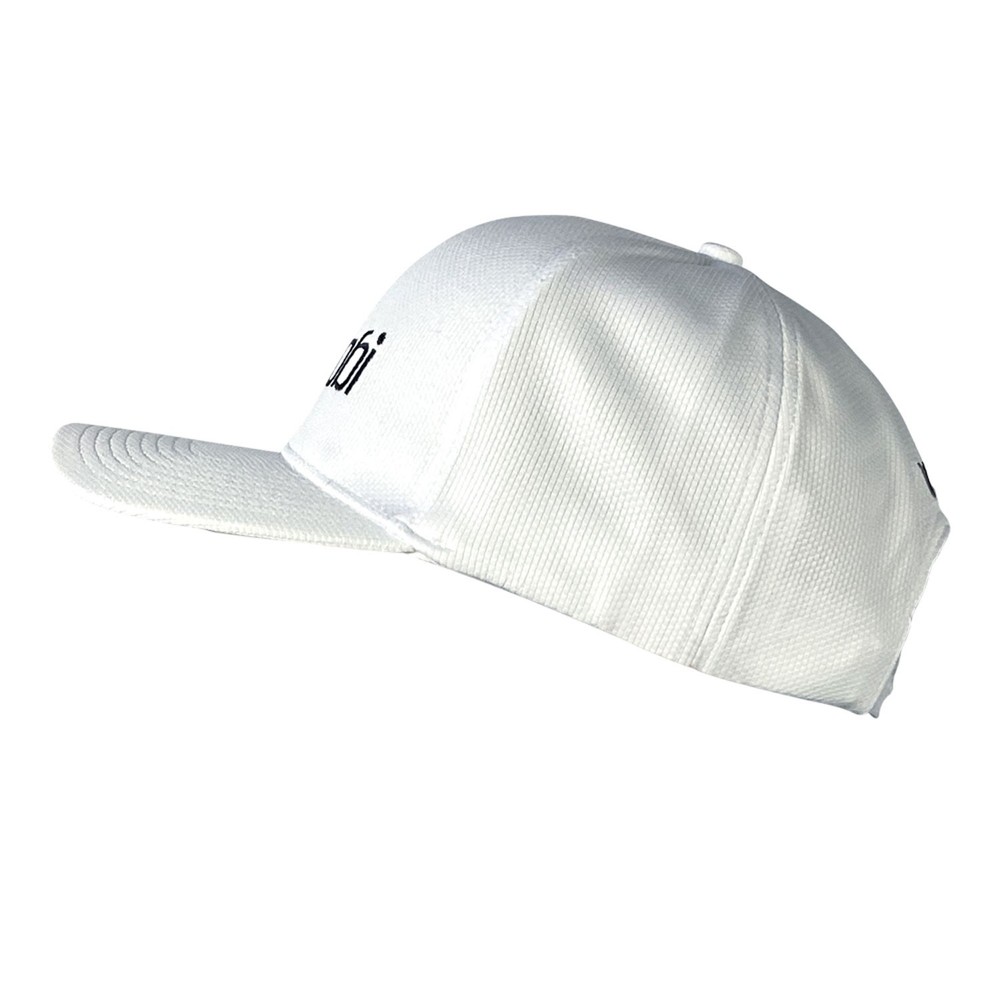 VaikobiMesh Snap Back Cap - White VK-128