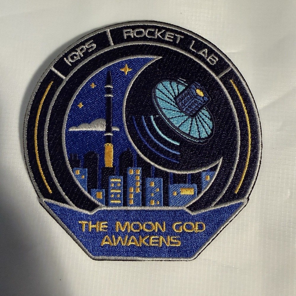 Rocket Lab Mission 50 “The Moon God Awakens” Electron Launch Space Patch