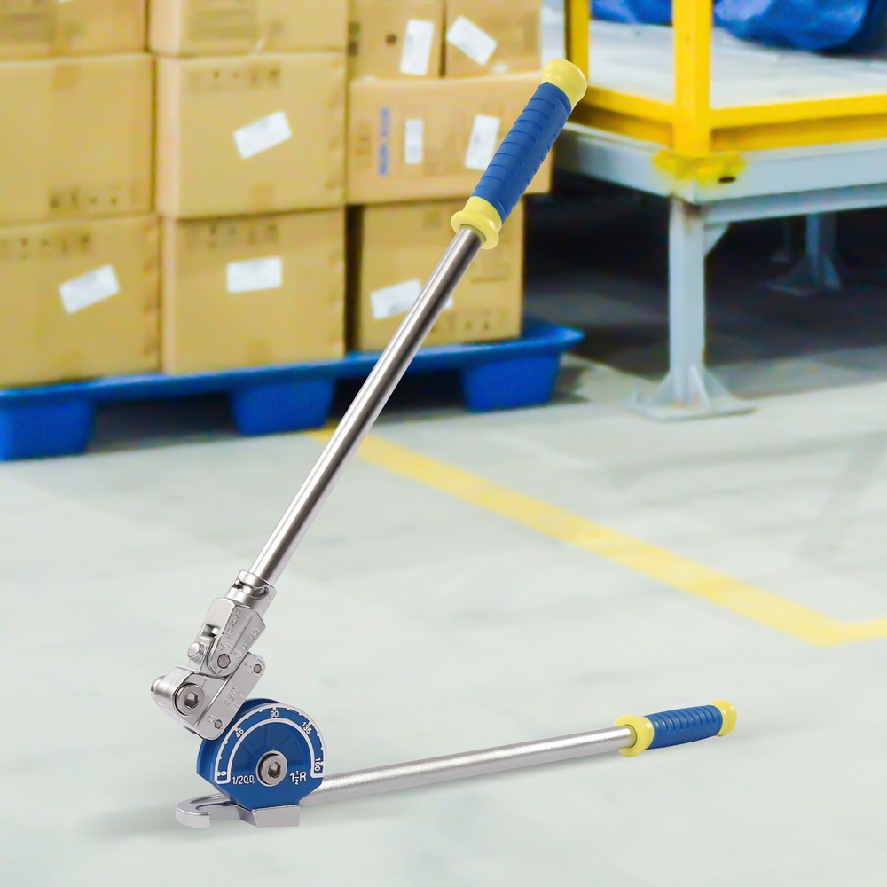 1/2" Diameter Pipe Bending Machine Manual Bending Machine Tube Bender 0-180°
