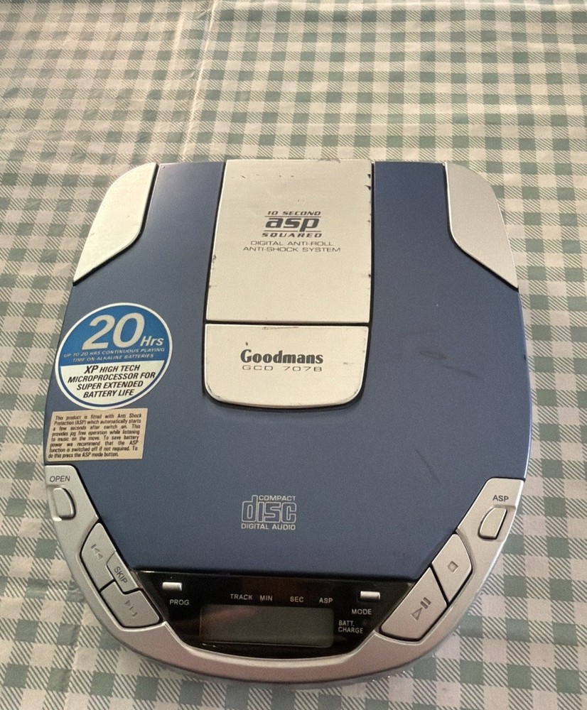 Goodmans Vintage Compact Disc Player GCD707B CD Player