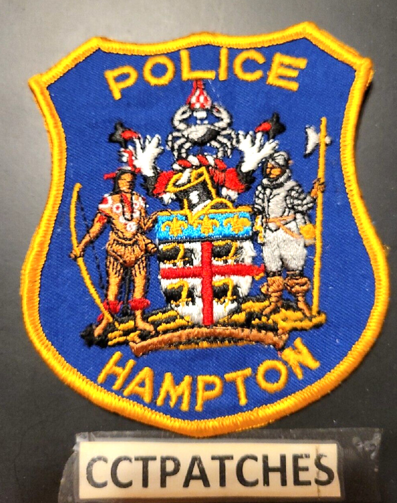 HAMPTON, VIRGINIA POLICE SHOULDER PATCH VA