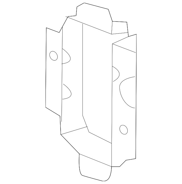Genuine GM Suspension Subframe Reinforcement Bracket 96846507