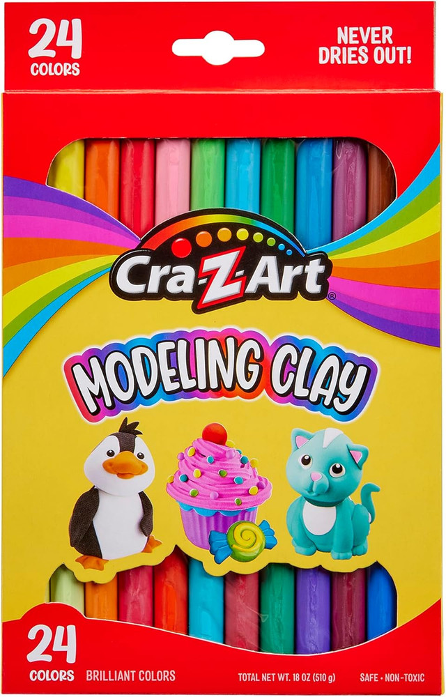 Modeling Clay, 17.5 Oz, 24 Count